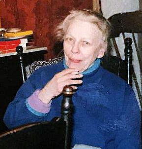 Fran at Bearnstow in 1990