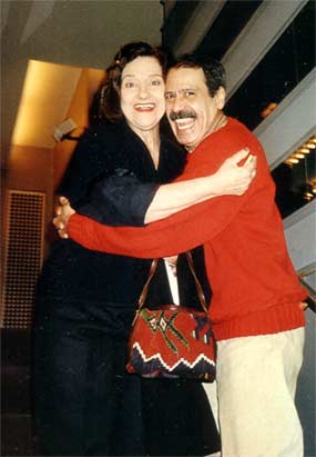 Frankie with Ruth Scherer