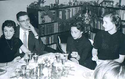 Christmas at Mary Wigman's home